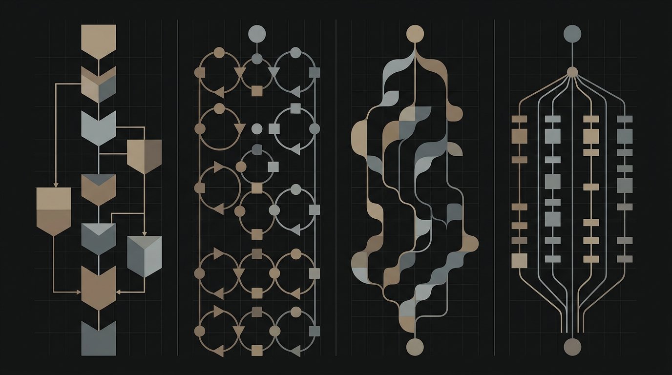 Vier Software-Entwicklungsmethoden im Vergleich